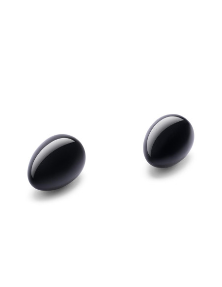 LE WAND CRYSTAL YONI EGGS BLACK OBSIDIAN
