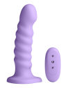COLOURS RIBBED 6 INCH VIBRATING PURPLE