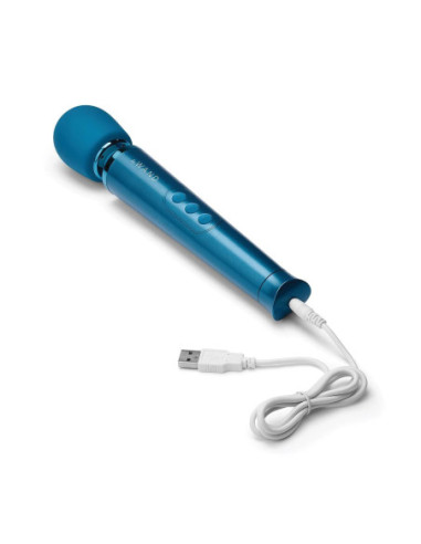 LE WAND PETITE RECHARGEABLE VIBRATING MASSAGER BLUE