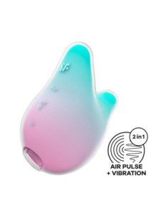 SATISFYER MERMAID VIBES MINT/PINK