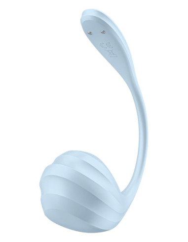 SATISFYER SMOOTH CONNECT APP PETAL LIGHT BLUE