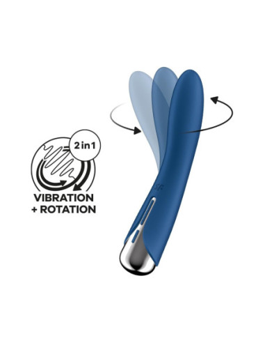 SATISFYER SPINNING VIBE 1 BLUE