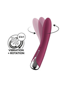 SATISFYER SPINNING VIBE 1 RED 2