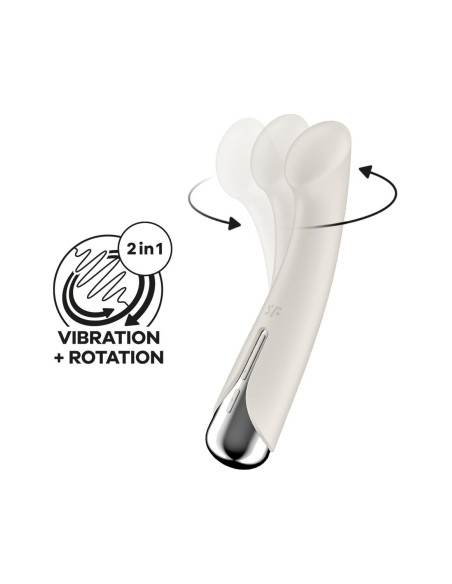 SATISFYER SPINNING G-SPOT 1 BEIGE