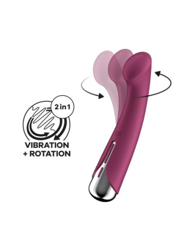 SATISFYER SPINNING G-SPOT 1 RED