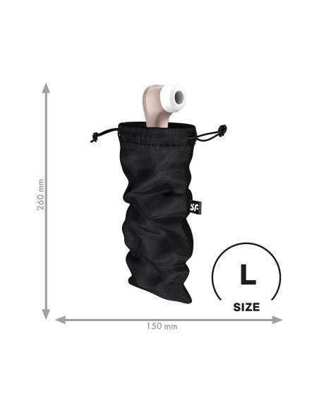 SATISFYER TREASURE BAG L BLACK