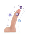 Dildo z przyssawką X5 Basic - Sklep erotyczny Intymnosc24.pl
