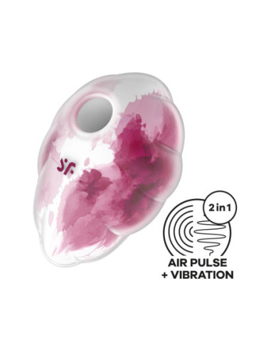 SATISFYER CLOUD DANCER RED PRINT