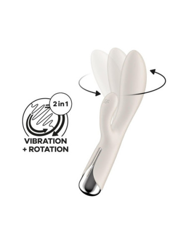 SATISFYER SPINNING RABBIT 1 BEIGE