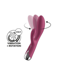 SATISFYER SPINNING RABBIT 1 RED 2