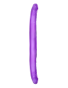 B YOURS 16 INCH DOUBLE DILDO PURPLE