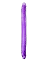 B YOURS 16 INCH DOUBLE DILDO PURPLE