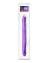 B YOURS 16 INCH DOUBLE DILDO PURPLE