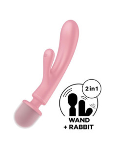 SATISFYER TRIPLE LOVER PINK 2