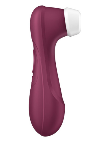 SATISFYER PRO 2 GENERATION 3
 WITH LIQUID AIR  WINE RED