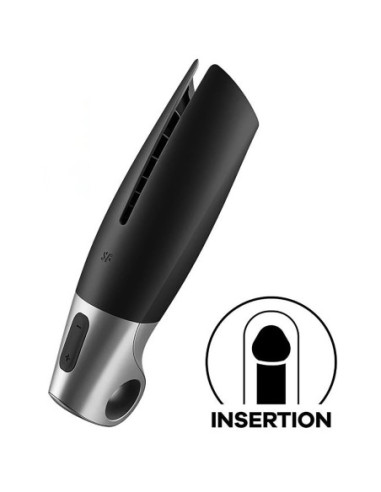 SATISFYER POWER MASTURBATOR CONNECT APP BLACK