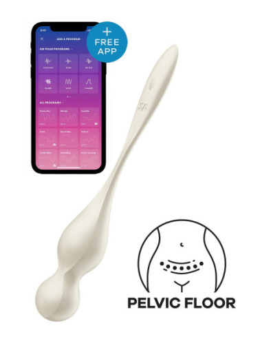 SATISFYER LOVE BIRDS 1 CONNECT APP WHITE