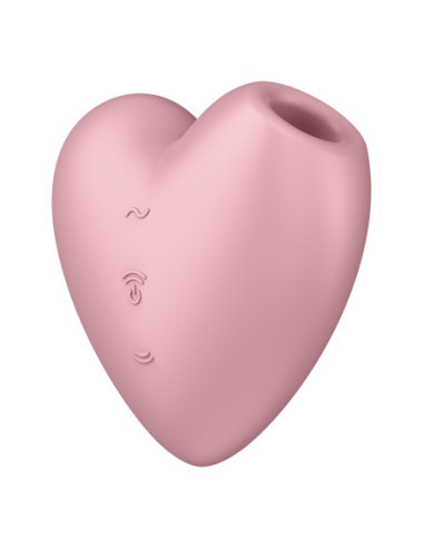 SATISFYER CUTIE HEART LIGHT RED
