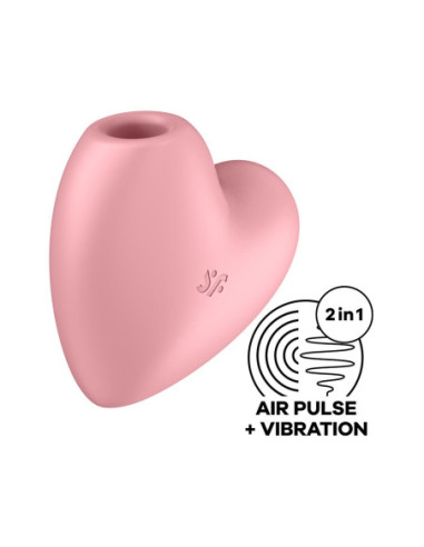SATISFYER CUTIE HEART LIGHT RED