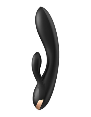 SATISFYER DOUBLE FLEX CONNECT APP BLACK