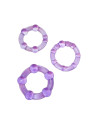 STAY HARD BEADED COCKRINGS PURPLE