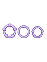 STAY HARD BEADED COCKRINGS PURPLE