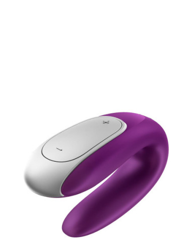 SATISFYER DOUBLE FUN CONNECT APP VIOLET