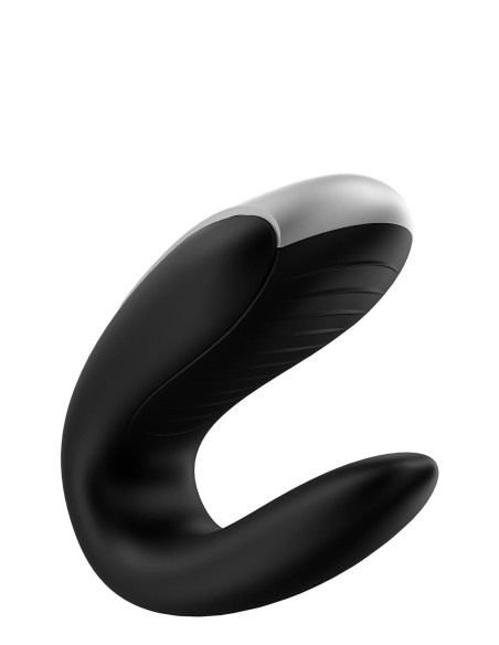 SATISFYER DOUBLE FUN CONNECT APP BLACK