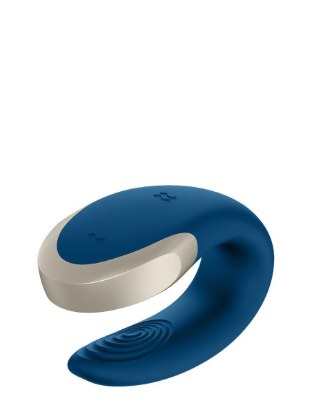 SATISFYER DOUBLE LOVE CONNECT APP BLUE