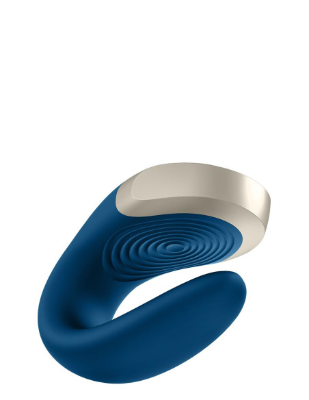 SATISFYER DOUBLE LOVE CONNECT APP BLUE