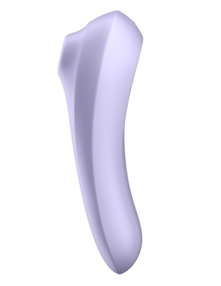 SATISFYER DUAL PLEASURE CONNECT APP MAUVE