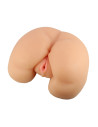 X5 VIBRATING REALISTIC ASS BEIGE