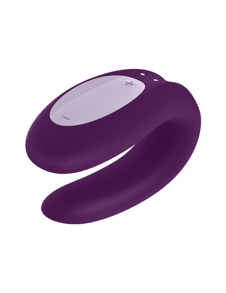 SATISFYER DOUBLE JOY CONNECT APP PURPLE