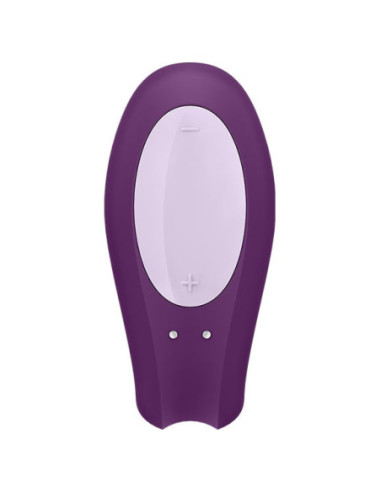 SATISFYER DOUBLE JOY CONNECT APP PURPLE